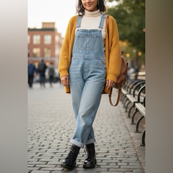 Dr. Martens Shoes - Dr. Martens Black Glitter Combat Boots
Women’s Size: 5